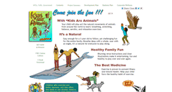 Desktop Screenshot of animalexercisefun.org